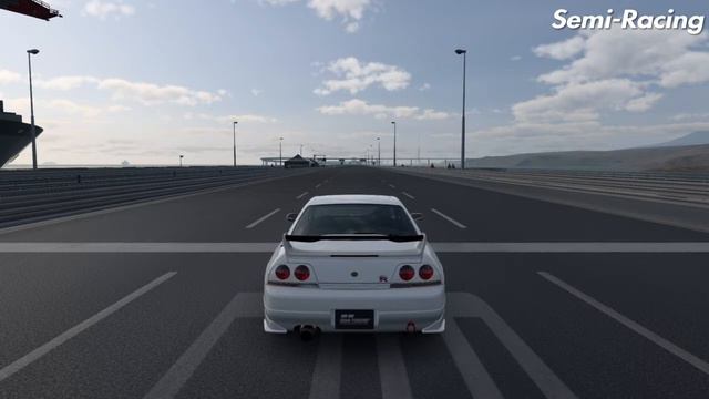 Gran Turismo 7: Nissan R33 GTR Exhaust Comparison Stock, Sports, Semi Racing, & Racing Exhaust смотреть онлайн