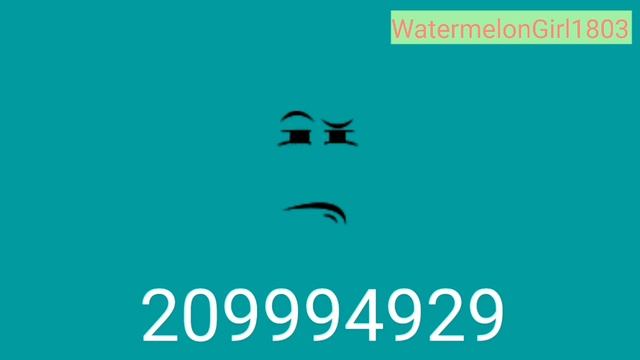 Roblox face codes 2 | Watermelongirl1803 смотреть онлайн