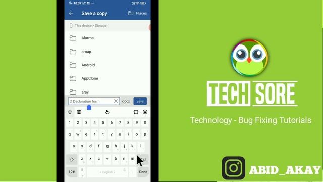 Ms Word Android || Read Only - You Can't Save Changes to This File смотреть онлайн