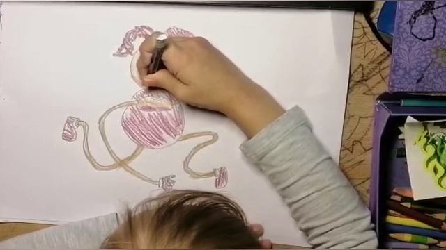 Мама длинные ноги рисуем | Mom draw long legs смотреть онлайн