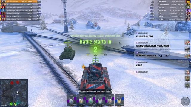 World of Tanks Blitz #26 Французское трио FCM, M4A1 Rev, Lorraine смотреть онлайн