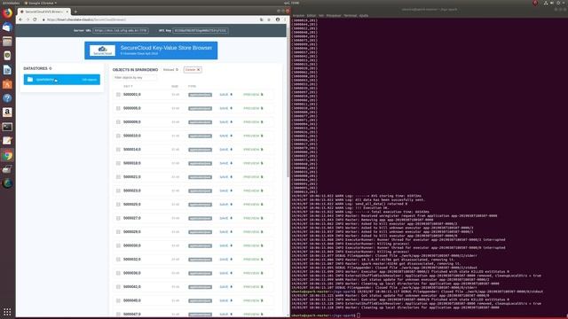 SecureCloud: Smart Meter Demo 1 - Spark SGX + Chocolate Cloud смотреть онлайн