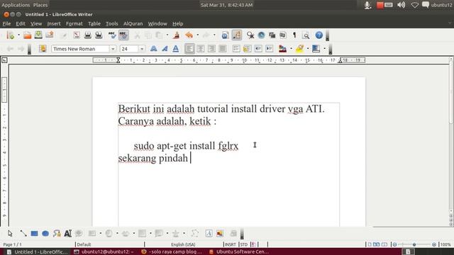 19. install driver vga ati di linux ubuntu 11.10 смотреть онлайн