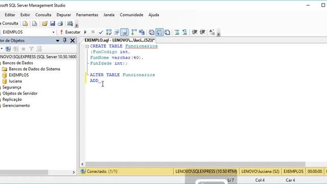 SQL Banco de Dados: Como Usar Instrução ALTER TABLE ADD | Curso Online Gratuito - Vaz-e-Zapparolli смотреть онлайн