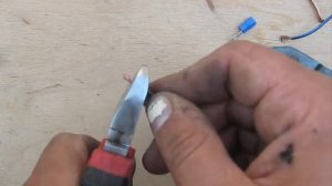 Как наклепать (обжать) изолированную клемму на провод