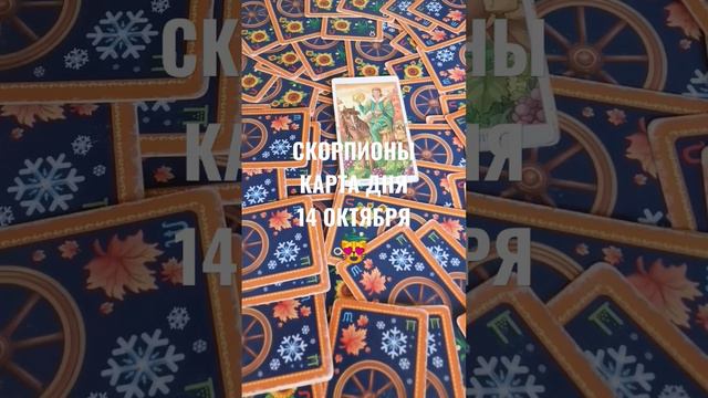 СКОРПИОНЫ КАРТА ДНЯ 14 ОКТЯБРЯ 💗ГАДАНИЕ НА БУДУЩЕЕ 😍 смотреть онлайн