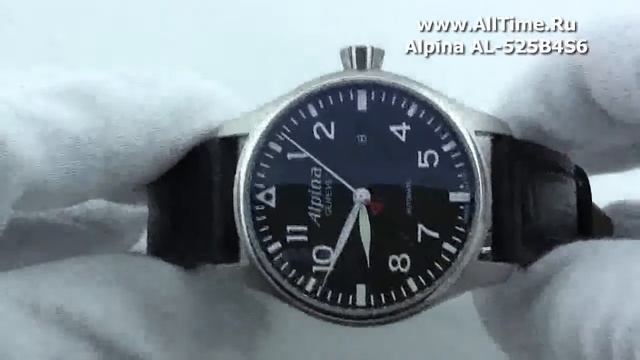 Мужские наручные швейцарские часы Alpina AL-525B4S6 смотреть онлайн