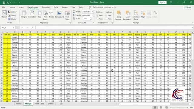 #Excel Page Layout in Hindi - Use scale to fit, sheet options and Arrange options in excel in Hindi смотреть онлайн
