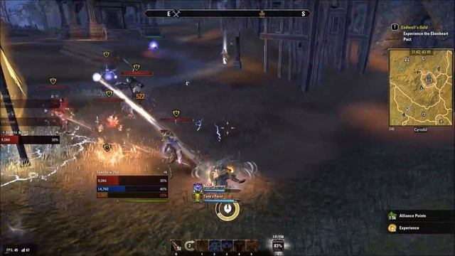 ESO PVP Skaffa heavy armor Magicka Dragonknight - Shadows of the Hist patch смотреть онлайн