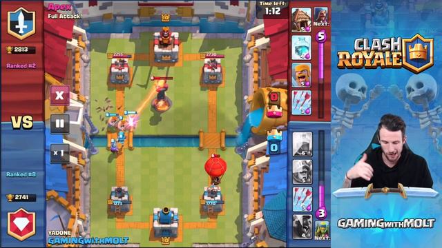 EPIC 3 CROWN VICTORIES :: Clash Royale :: HIGH LEVEL GAMEPLAY! смотреть онлайн