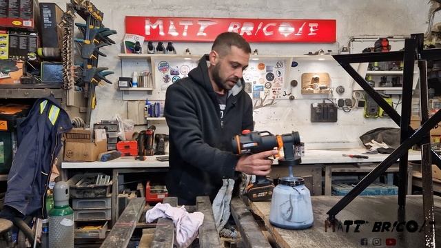 [WORX] WX020 - PISTOLET A PEINTURE HVLP SANS FILS - Test Et Présentation