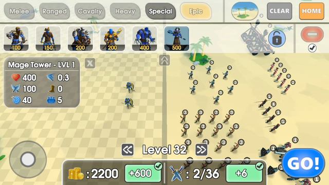 Epic Battle Simulator (Android,ios) Gameplay - Walkthrough смотреть онлайн