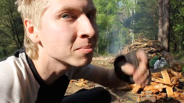 Выживальщик. Поедание космического червя. смотреть онлайн