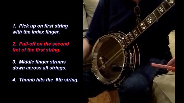 HOW TO PLAY A "BASIC STRUM" ON THE 5-STRING BANJO смотреть онлайн