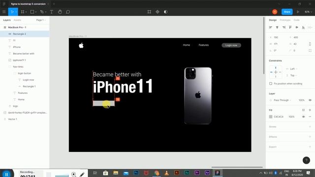 How to make web-design using figma for free || Convert figma file to html and css. Part-1 смотреть онлайн