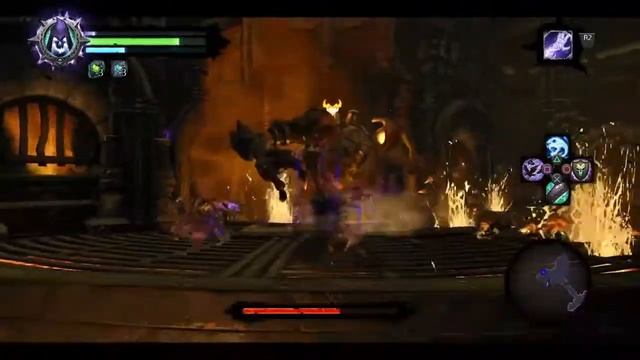 Darksiders 2: Abyssal Forge Boss Fight смотреть онлайн