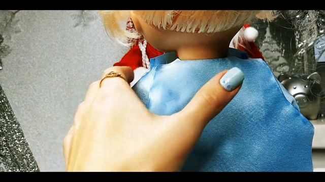 Снегурочка своими руками. Наряд для куклы своими руками. смотреть онлайн