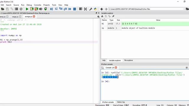 Python 10 - Range, arange i linspace смотреть онлайн