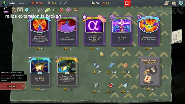 Transient Taken Down! | Ascension 20 Watcher Run | Slay the Spire смотреть онлайн
