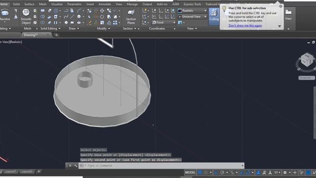 How To AutoCAD 3D Modeling, Bird Cage 3D Model - QasimCAD смотреть онлайн