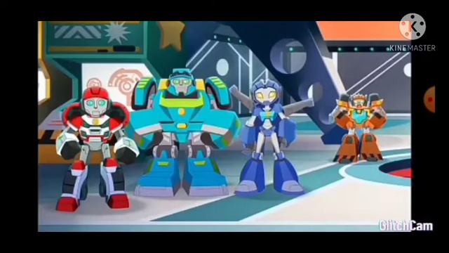 Любовь Вирла и Хот Шота // трансфомеры боты спасатели академия// смотреть онлайн