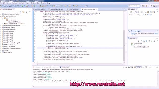 How to create XML in Java? смотреть онлайн