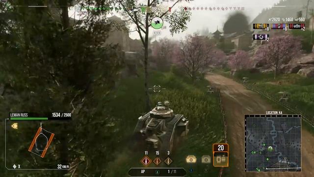 Leman Russ - Warhammer 40k - Tank Review ll Wot Console - World of Tanks Console Modern Armour смотреть онлайн