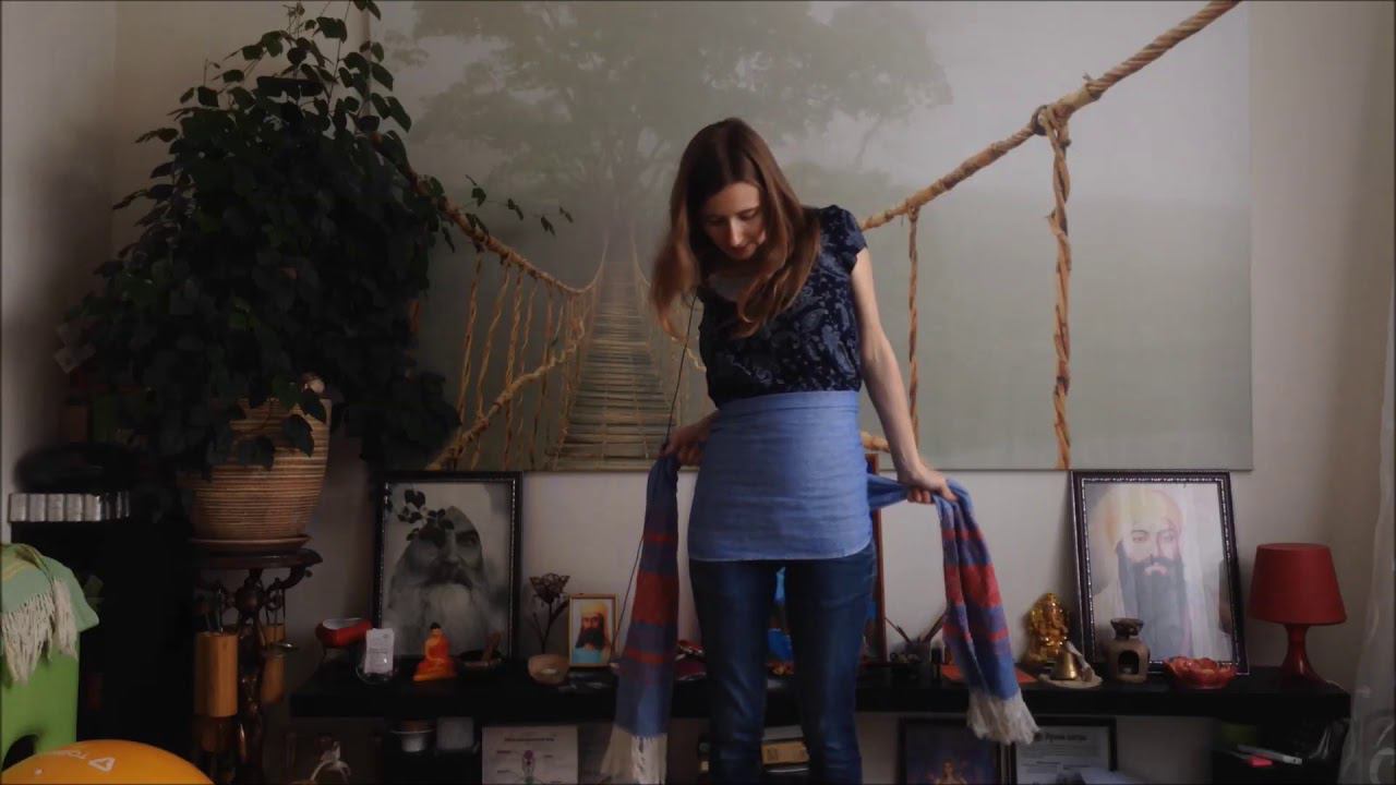 Подвязывания живота ребозо после родов смотреть онлайн