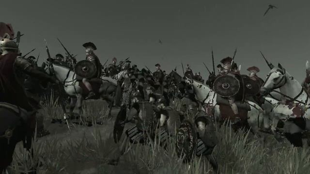 LEGATE OF CAESAR VS HECTOR SWORDS -- Rome 2 total war смотреть онлайн