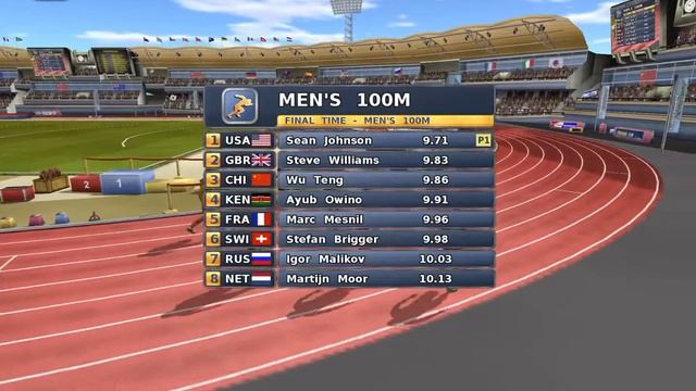 Video Games for iOS: Summer Athletics 2: Men’s 100m смотреть онлайн