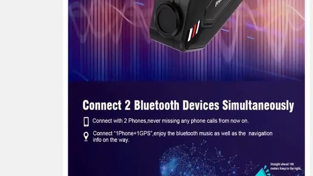 Freedconn WiFi видеорегистратор для мотоцикла Bluetooth шлем домофон гарнитура