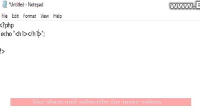 Html Tags Inside Php -PHP PROGRAMING смотреть онлайн