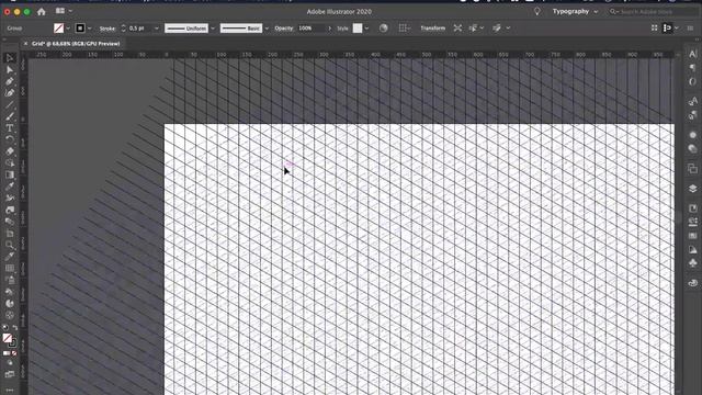 How to Draw Isometric Grid in Adobe Illustrator смотреть онлайн