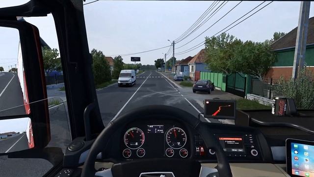 ETS2 1.47 Man TGX Hunedoara - Târgu Mureș смотреть онлайн
