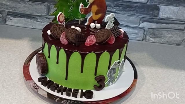 Торт Маша и ??? медведь. смотреть онлайн