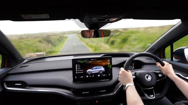 Skoda Enyaq RS review | 295bhp Enyaq worthy of the badge? смотреть онлайн
