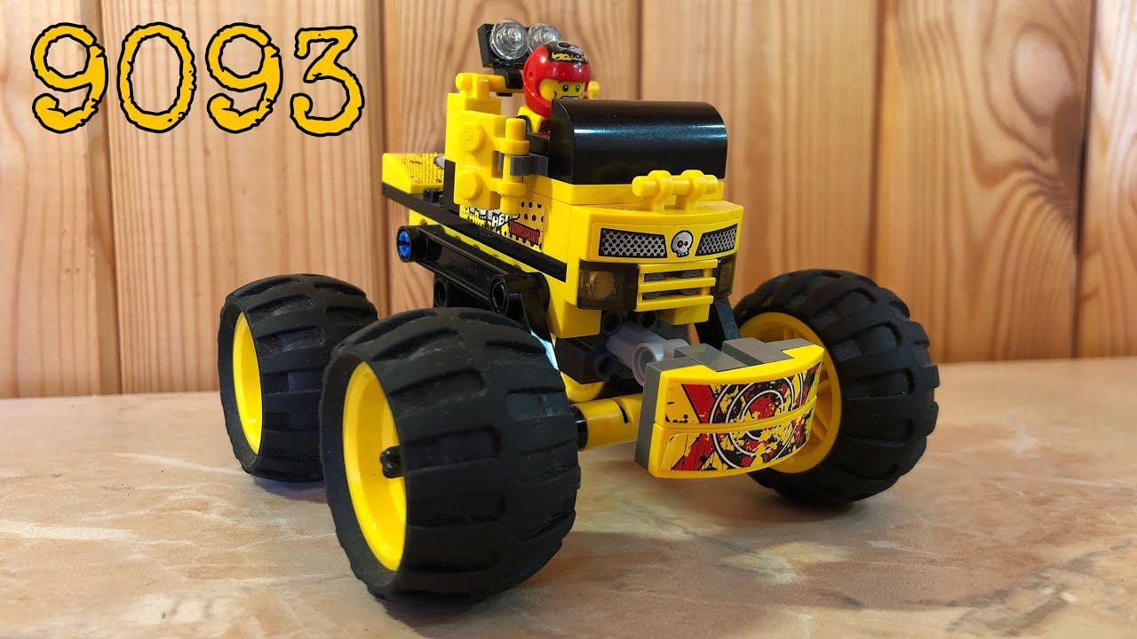 Обзор на LEGO Racers 9093 Дробильщик костей смотреть онлайн