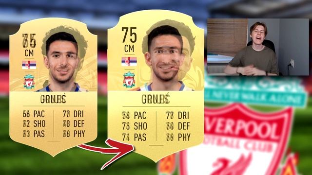 РЕЙТИНГИ ИГРОКОВ ЛИВЕРПУЛЯ в FIFA 22! ДЖОНС, ЖОТА, МАНЕ