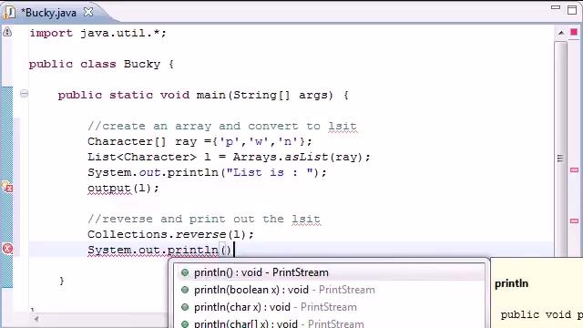 Intermediate Java Tutorial 97 Methods reverse and copy смотреть онлайн