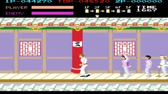 Retro Classics : Kung Fu Master (1984) Walkthrough