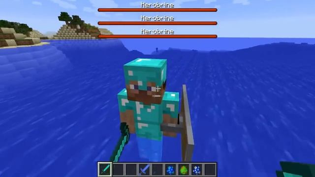 HEROBRINE CRASHEA MINECRAFT! Minecraft 1.12.2 MOD THE WORLD OF MINECRAFT! смотреть онлайн