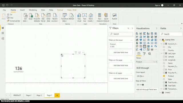 Power BI Video: How To Create Card Visualizations смотреть онлайн