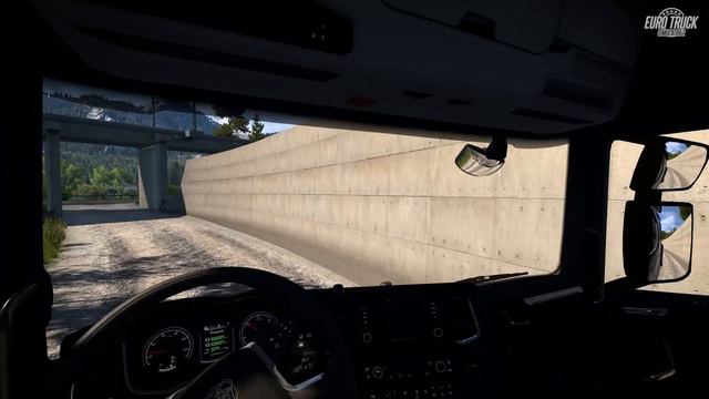 Euro Truck Simulator 2 - Switzerland Rework Trailer смотреть онлайн