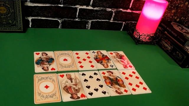 Что спешит в вашу жизнь - Дама Червовая. Цыганское предсказание на игральных картах смотреть онлайн