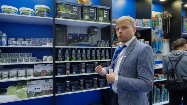Обзор стенда с продукцией бренда Dennerle. смотреть онлайн