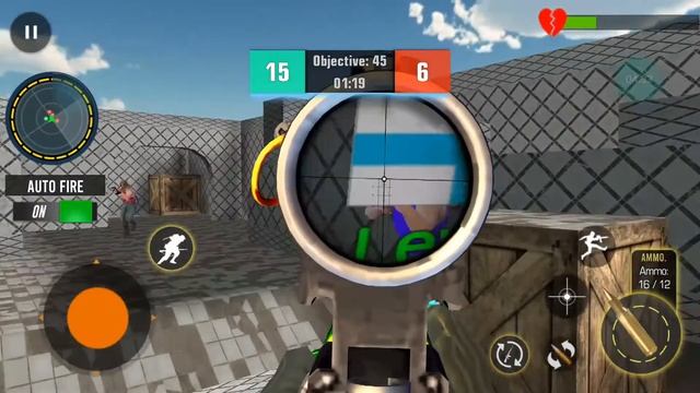 FPS Legend Fire: Gun strike Battleground Shooting Android Gameplay смотреть онлайн