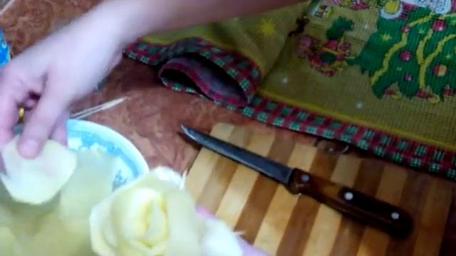 РОЗА из картофеля rose Potatoes смотреть онлайн