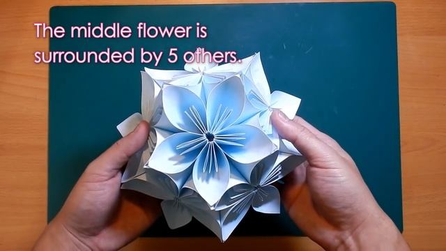 Kusudama night light DIY - learn how to make a flower lamp with LED lights- EzyCraft смотреть онлайн