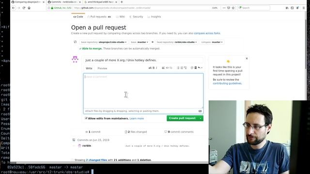 Sending patches upstream, ... to github! смотреть онлайн