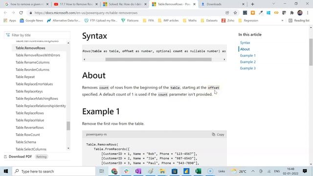 Power Query - Remove unwanted rows (From any position) смотреть онлайн